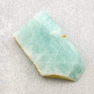 Amazonite cut raw 32x18 mm no. 52