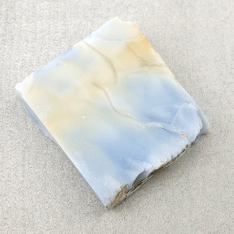 Opal blue cut raw 26x23 mm No 66 Opal blue cut raw 26x23 mm No 66
