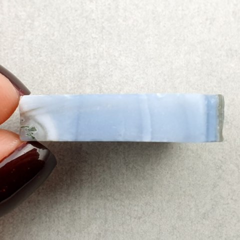 Opal blue cut raw 28x22 mm no. 69 Opal blue cut raw 28x22 mm no. 69