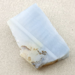 Blue opal cut raw 30x20 mm No 60