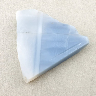 Opal blue cut raw 31x27 mm No. 58