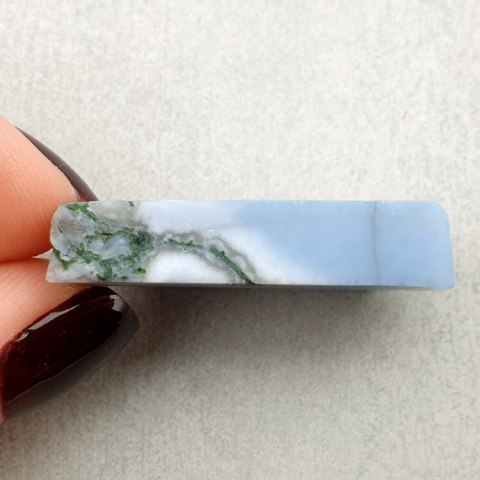 Blue opal cut raw 32x20 mm no 76 Blue opal cut raw 32x20 mm no 76