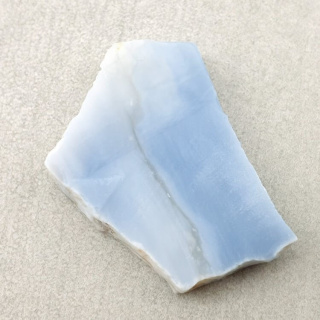 Blue opal cut raw 33x24 mm No 74
