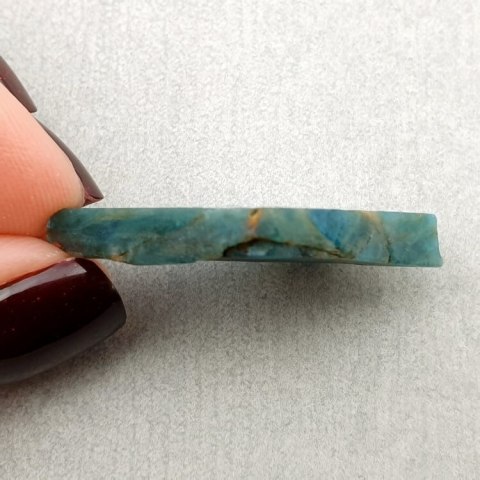 Raw cut apatite 23x24 mm No 59 Raw cut apatite 23x24 mm No 59