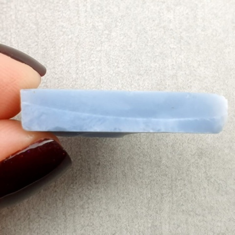 Opal blue cut raw 27x19 mm no. 102 Opal blue cut raw 27x19 mm no. 102