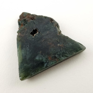 Seraphinite cut raw 22x23 mm No 80