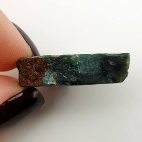 Seraphinite cut raw 23x18 mm No 87 Seraphinite cut raw 23x18 mm No 87