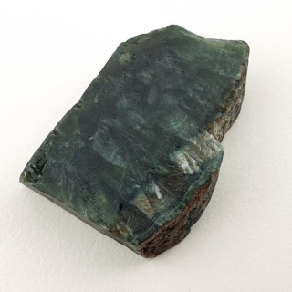 Seraphinite cut raw 24x17 mm No 89