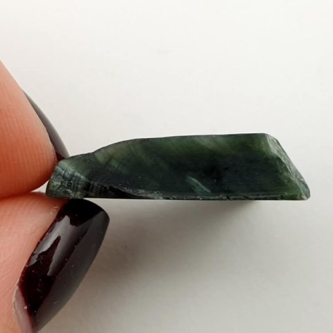 Seraphinite cut raw 25x19 mm No 15 Seraphinite cut raw 25x19 mm No 15