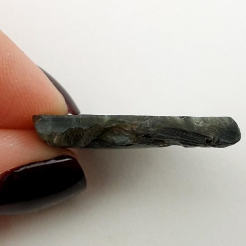 Seraphinite cut raw 27x19 mm No. 104 Seraphinite cut raw 27x19 mm No. 104