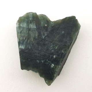 Seraphinite cut raw 27x23 mm No 34