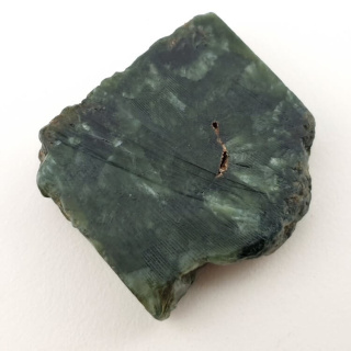 Seraphinite cut raw 27x25 mm No 12
