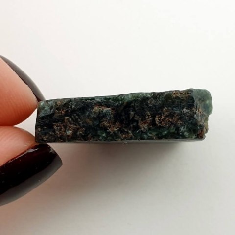 Seraphinite cut raw 27x25 mm No 12 Seraphinite cut raw 27x25 mm No 12
