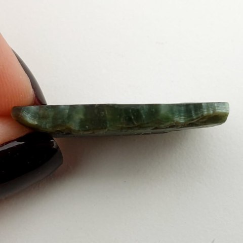 Seraphinite cut raw 28x19 mm No 29 Seraphinite cut raw 28x19 mm No 29