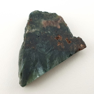 Seraphinite cut raw 29x24 mm No 77
