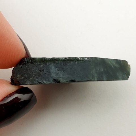 Seraphinite cut raw 30x21 mm No. 3 Seraphinite cut raw 30x21 mm No. 3