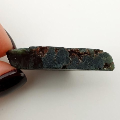 Seraphinite cut raw 33x21 mm No 35 Seraphinite cut raw 33x21 mm No 35