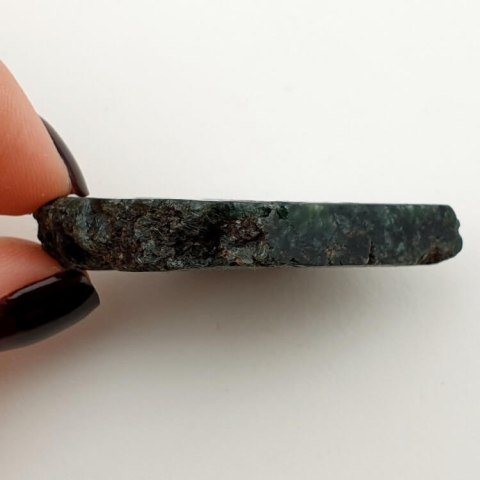 Seraphinite cut raw 43x35 mm No 8 Seraphinite cut raw 43x35 mm No 8