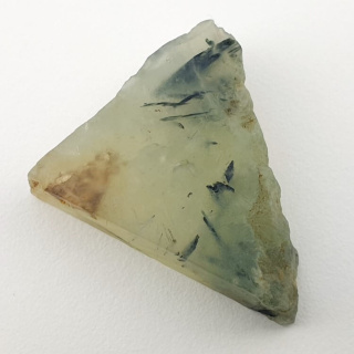 Prehnite cut raw 28x25 mm No 21