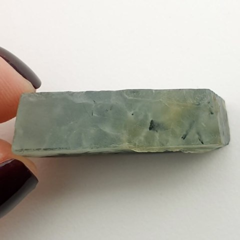 Prehnite cut raw 31x19 mm No 35 Prehnite cut raw 31x19 mm No 35