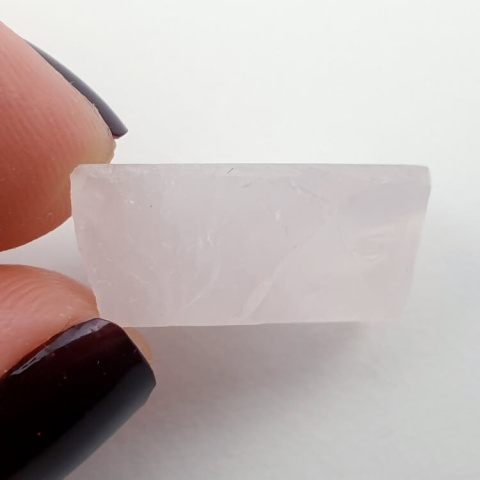 Rose quartz cut raw 19x15 mm No 100 Rose quartz cut raw 19x15 mm No 100