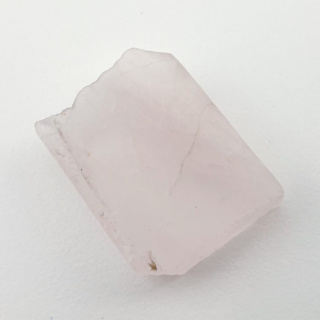 Rose quartz cut raw 22x16 mm No 75