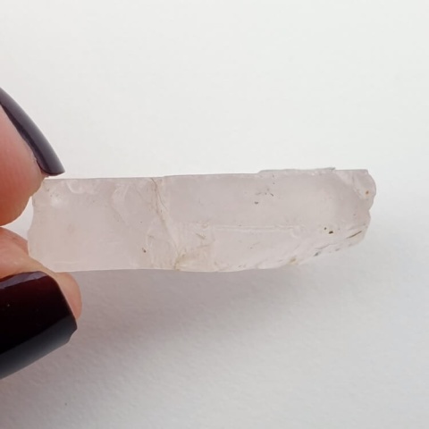 Kwarc różowy cięty surowy 25x20 mm nr 51 Kwarc różowy cięty surowy 25x20 mm nr 51