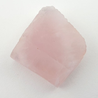Rose quartz cut raw 25x25 mm No 11