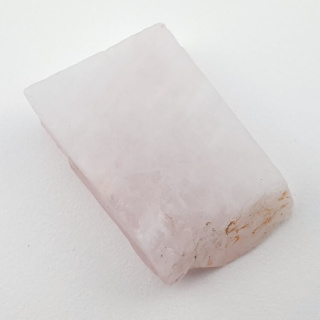 Rose quartz cut raw 27x18 mm No 78