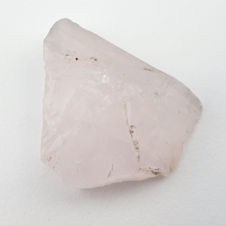 Rose quartz cut raw 27x22 mm No. 56