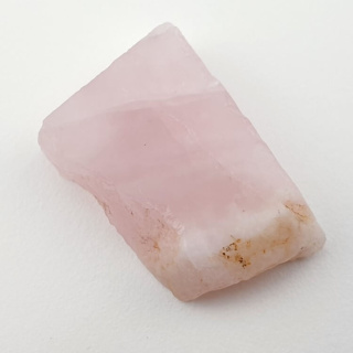 Pink quartz cut raw 28x18 mm No 8