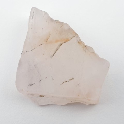 Pink quartz cut raw 28x26 mm No 59 Pink quartz cut raw 28x26 mm No 59