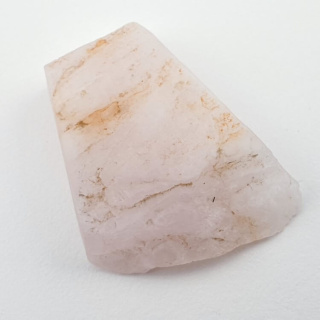 Pink quartz cut raw 29x21 mm No 79