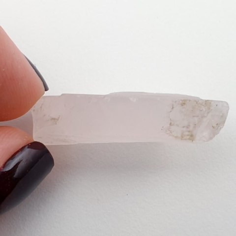 Rose quartz cut raw 30x15 mm No 26 Rose quartz cut raw 30x15 mm No 26