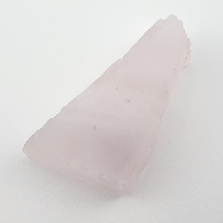 Pink quartz cut raw 31x18 mm No. 31