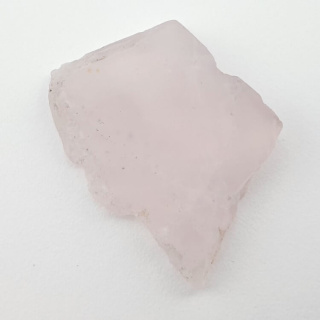 Pink quartz cut raw 32x22 mm No. 45