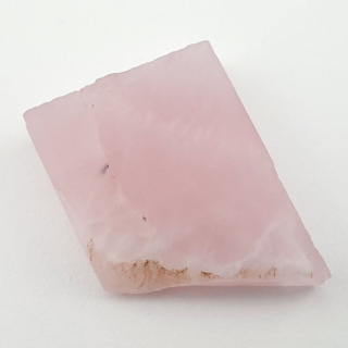 Pink quartz cut raw 32x24 mm No. 36