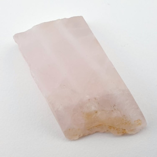 Pink quartz cut raw 36x18 mm No 35
