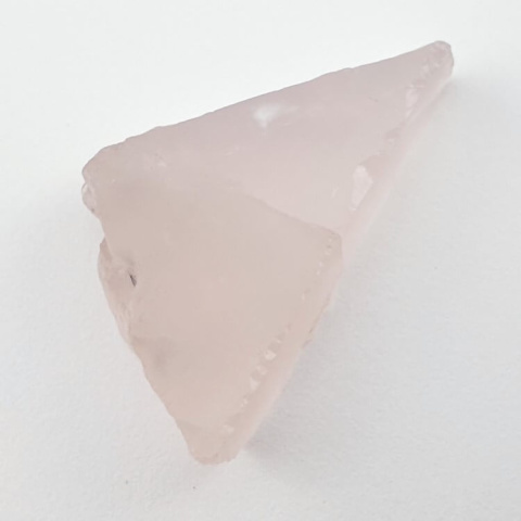 Rose quartz cut raw 38x20 mm No 19 Rose quartz cut raw 38x20 mm No 19