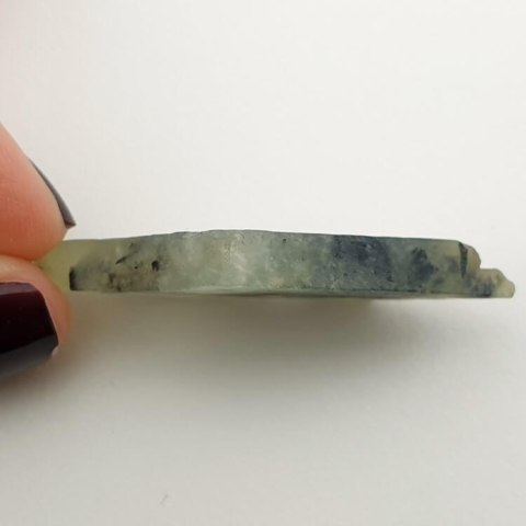 Prehnite cut raw 27x27 mm No 96 Prehnite cut raw 27x27 mm No 96