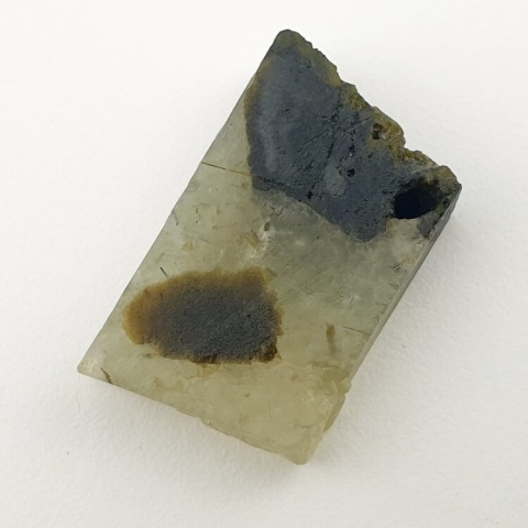 Prehnite cut raw 28x17 mm No 87 Prehnite cut raw 28x17 mm No 87