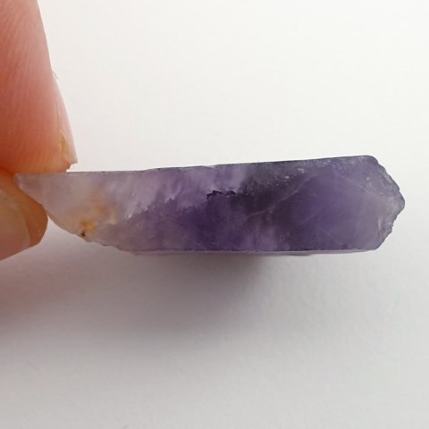 Amethyst cut raw 29x18 mm No 34 Amethyst cut raw 29x18 mm No 34