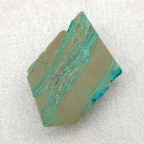 Chrysocolla cut raw 22x18 mm No 49 Chrysocolla cut raw 22x18 mm No 49