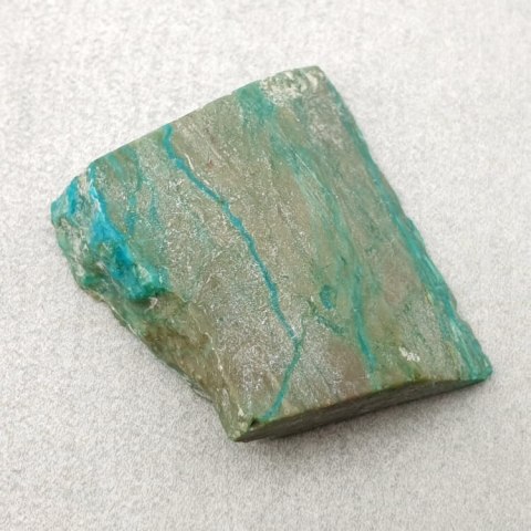 Chrysocolla cut raw 23x20 mm No. 36 Chrysocolla cut raw 23x20 mm No. 36