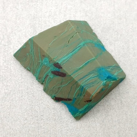 Chrysocolla cut raw 23x20 mm No. 91 Chrysocolla cut raw 23x20 mm No. 91