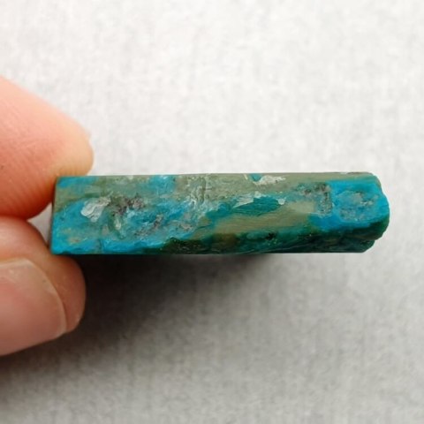 Chrysocolla cut raw 30x19 mm No 18 Chrysocolla cut raw 30x19 mm No 18