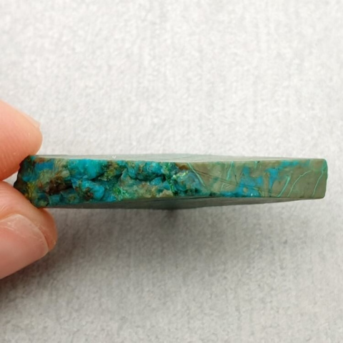 Chrysocolla cut raw 32x19 mm No 63 Chrysocolla cut raw 32x19 mm No 63