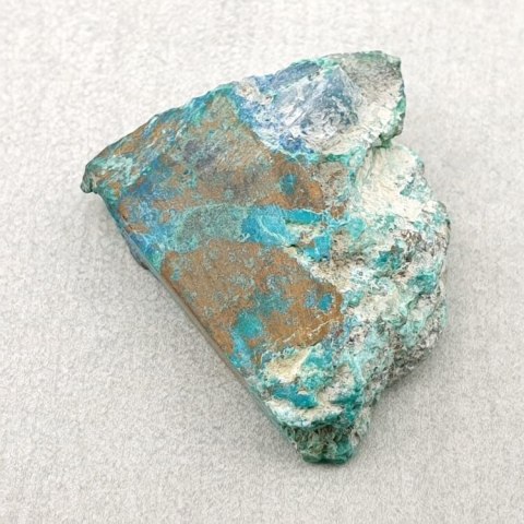 Chrysocolla with azurite cut raw 28x24 mm No 56 Chrysocolla with azurite cut raw 28x24 mm No 56