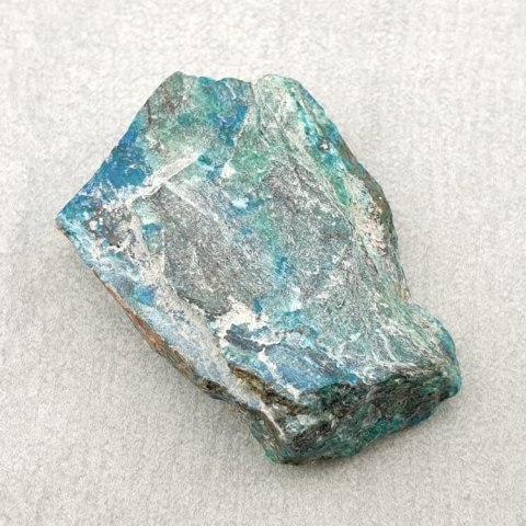 Chrysocolla with azurite cut raw 33x23 mm no 33 Chrysocolla with azurite cut raw 33x23 mm no 33