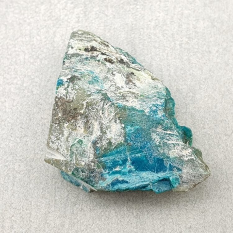 Chryzokola z azurytem cięta surowa 33x23 mm nr 35 Chryzokola z azurytem cięta surowa 33x23 mm nr 35
